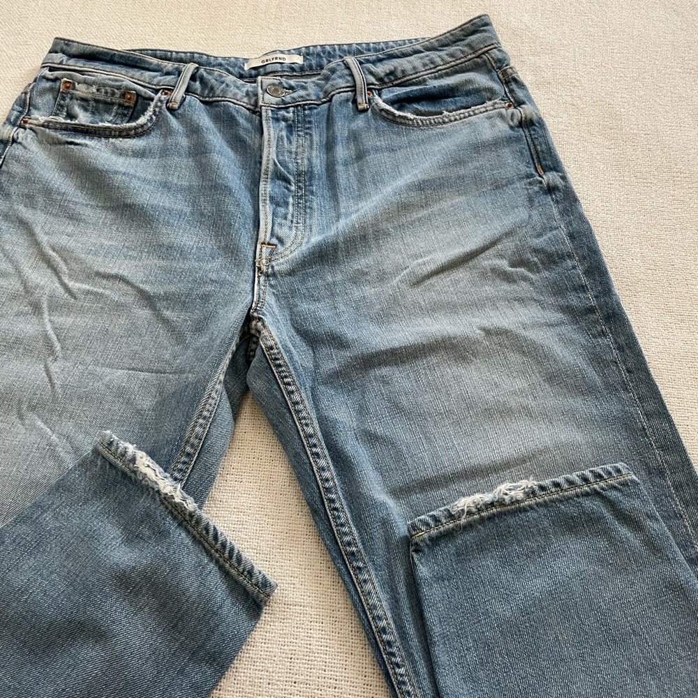 GRLFRND High Rise Women Jeans in Light Blue - Picture 9 of 16
